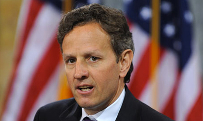 Februar wurde der US-Finanzminister Timothy Geithner von der New Yorker ...