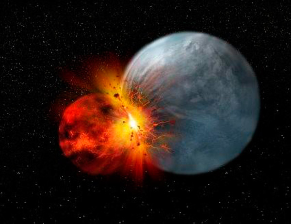 entstehung-mond-kollision-erde